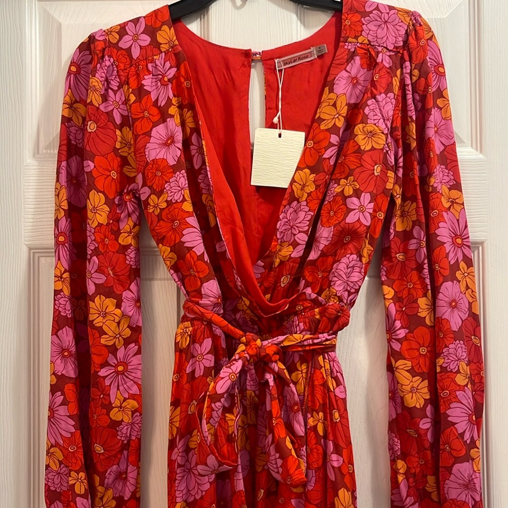 VICI floral dress NWT